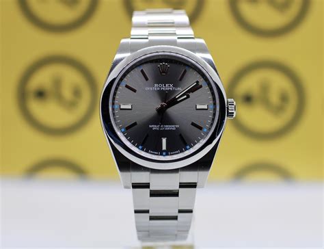 oyster perpetual dark rhodium